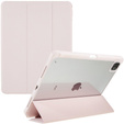 Tok iPad Pro 12.9" 2022/2021/2020 (6/5/4 gen.), Smartcase Hybrid, tolltartó résszel, rózsaszín