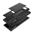 Telefontok a Samsung Galaxy Note 20 Ultra, Sliding Card Holder, fekete