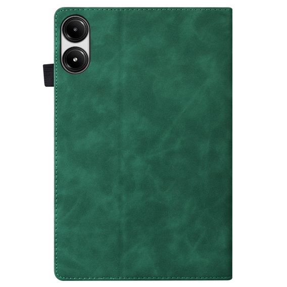 Tok Xiaomi Redmi Pad Pro / Xiaomi Poco Pad, Classic, tolltartóval, zöld