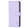 Pattintható tok a Xiaomi Redmi Note 13 Pro 5G, BINFEN Wallet, lila