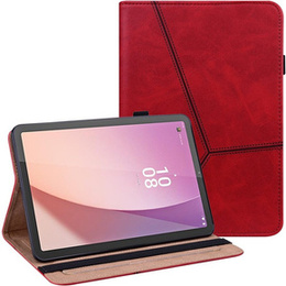Tok Lenovo Tab M9, Classic, tolltartóval, piros
