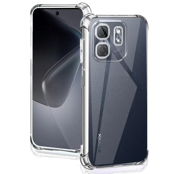 Telefontok a Infinix Hot 50i 4G, Dropproof, átlátszó
