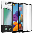 2x edzett üveg a Samsung Galaxy A21/A21S, ERBORD 3D teljes képernyő