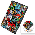 Tok Huawei MatePad 11.5, Smartcase, graffiti