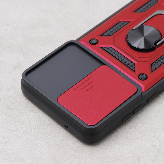 Telefontok a Motorola Moto G84 5G, CamShield Slide, piros