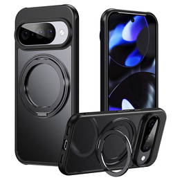 Tok Google Pixel 10 / 10 Pro , MagSafe tokhoz, állvánnyal, fekete