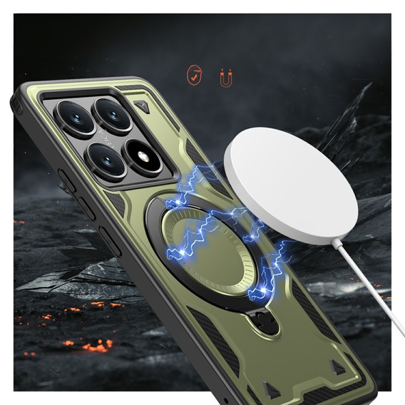 Tok Xiaomi 14T, Military MagSafe, zöld