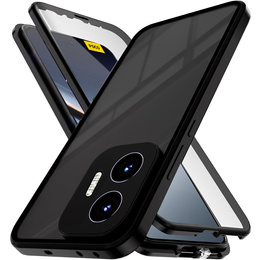 Mágneses Dual Glass tok a Xiaomi Poco F7 5G számára