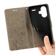 Pattintható tok a Xiaomi Redmi Note 13 Pro+, Butterfly, szürke