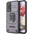Telefontok a Samsung Galaxy M34, KickStand Camera Lens, lila