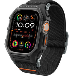 Pasek z etui Spigen do Apple Watch 4/5/6/7/8/SE 44/45mm, Rugged Armor Pro, Szary