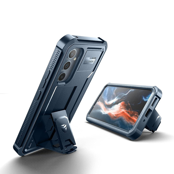 Páncélozott tok a Samsung Galaxy A34 5G, Dexnor Full Body (Two Frames), kék