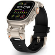 ERBORD ProTech szíj Apple Watch 1/2/3/4/4/5/6/7/8/9/SE/Ultra/Ultra 2 42/44/45/49MM, fekete