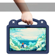 Gyermek tok Lenovo Tab TB311FU, Cute Patterns, állvánnyal, sötétkék