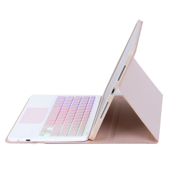 Megvilágított Bluetooth billentyűzettel és érintőpaddal ellátott tok Samsung Galaxy Tab S11 készülékhez