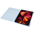 Tok iPad Pro 11 2022 / 2021 / 2020 / 2018, Smartcase Hybrid, tolltartó résszel, kék