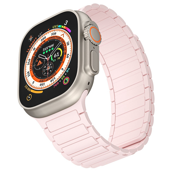 Szilikon szíj Apple Watch 1/2/3/4/4/5/6/7/8/9/SE/ULTRA/ULTRA 2 42/44/45/45/49MM órához