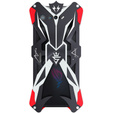 Páncélozott tok Asus ROG Phone 7 5G, Aluminum Alloy, fekete / piros