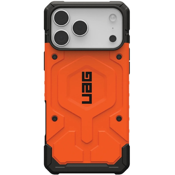 Urban Armor Gear tok iPhone 17 Pro-hoz, Pathfinder MagSafe, narancssárga