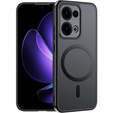 Tok Oppo Reno 13-hoz, MagSafe, ERBORD Matt Case, fekete