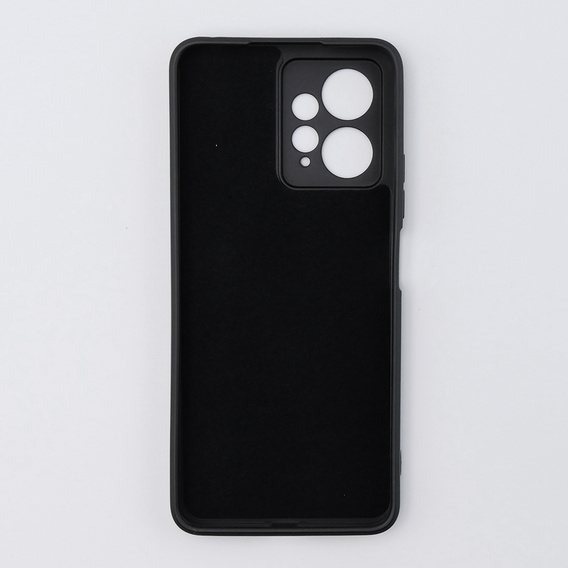 Telefontok a Xiaomi Redmi Note 12 4G, Silicone Lite, fekete