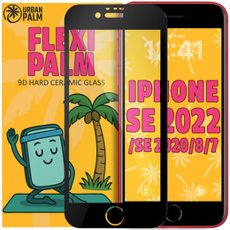 9D Flexi Palm kerámiaüveg iPhone SE 2022 / SE 2020 / 8 / 7 készülékekhez