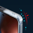 Telefontok a Realme GT 7 / 7T, AntiDrop Hybrid, fekete