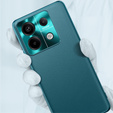 Bőr tok Xiaomi Redmi Note 13 Pro+, leather hybrid, zöld