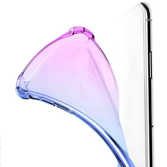 Tok Realme 14 Pro 5G, Gradient Dropproof, Lila / kék