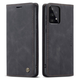 CASEME tok Samsung Galaxy A33 5G, Leather Wallet Case, fekete