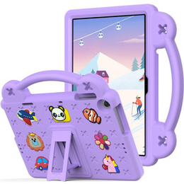 Gyermek tok Lenovo Tab M10 10.1 Gen 3 TB-328FU/TB-328XU, Cute Patterns, állvánnyal, lila