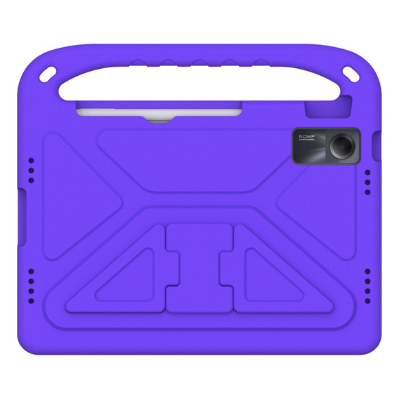 Gyermek tok Xiaomi Redmi Pad SE 11", Gyermek tok fogantyúval, lila