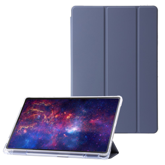 Tok Samsung Galaxy Tab S9 Ultra, Smartcase Hybrid, tolltartó résszel, lila