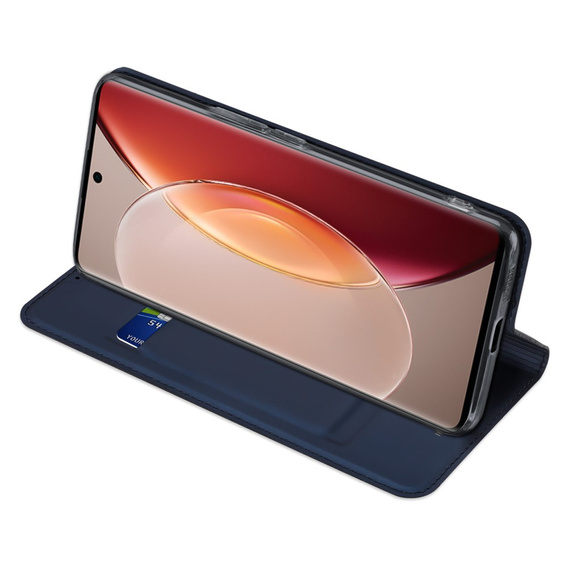 Dux Ducis Telefontok a Vivo X90 Pro, Skinpro, sötétkék