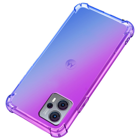 Tok Motorola Moto G23 / G13 4G, Gradient Dropproof, Lila / kék