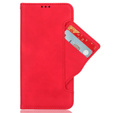 Pattintható tok a Samsung Galaxy A26, Card Slot, piros