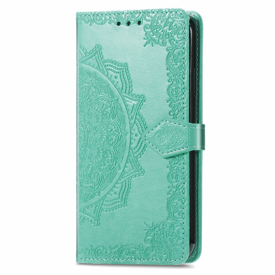 Pattintható tok a Infinix Hot 40i, Mandala, zöld