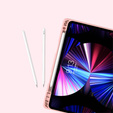 Tok + billentyűzet iPad Air 10.9 4 2020 / 5 2022, Touchpad, rózsaszín rose gold