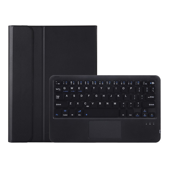 Bluetooth Touchpad billentyűzet tok Lenovo Idea Tab 11" 2025 TB336FU TB336ZU TB336ZU, fekete