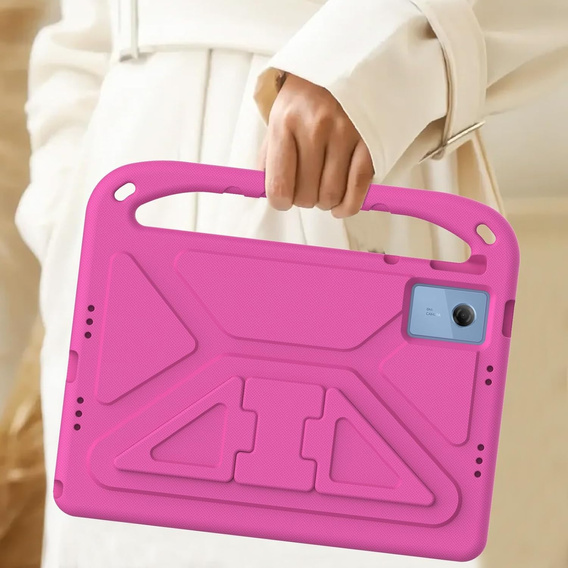 Gyermek tok Lenovo Tab M11, gyermek tok fogantyúval, fekete
