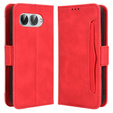 Pattintható tok a T Phone 3 5G, Card Slot, piros