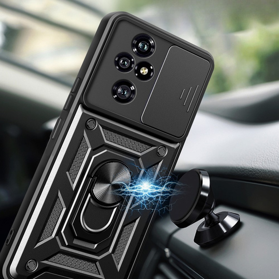 Telefontok a Honor 200 Pro 5G, CamShield Slide, fekete