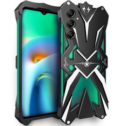 Páncélozott tok Samsung Galaxy A14 5G/4G, Aluminum Alloy, fekete