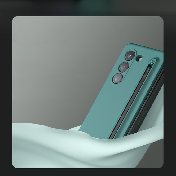 NILLKIN tok Samsung Galaxy ZFold5 5G, Flex Pure, zöld