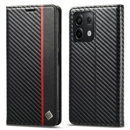 Pattintható tok a Xiaomi Redmi Note 13 Pro 5G, Carbon LC.IMEEKE, fekete