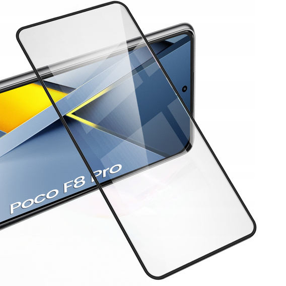 2x ERBORD 3D edzett üveg a Xiaomi Poco F8 Pro készülékhez