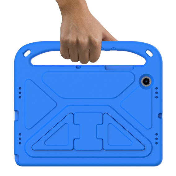 Gyermek tok Samsung Galaxy Tab A8 10.5, gyermek tok fogantyúval, kék