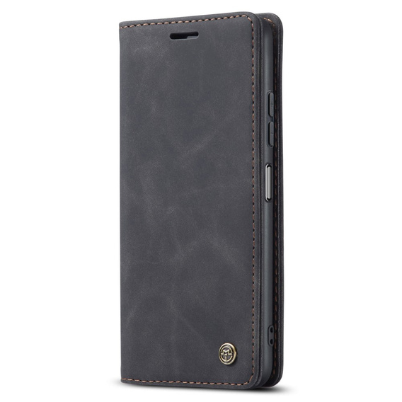 CASEME tok Xiaomi Redmi Note 11 Pro 4G/5G, Leather Wallet Case, fekete