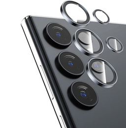2x ERBORD edzett üveg a kamera számára, hogy Samsung Galaxy S24 Ultra