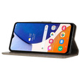 Pattintható tok a Samsung Galaxy A55 5G, Wallet, Butterfly, lila